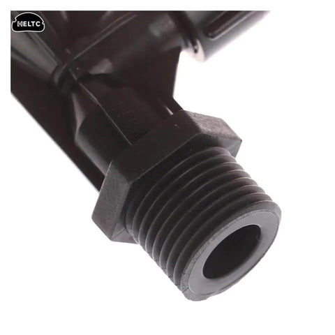Close-up of Pro Grade Venturi Ejector for Ozone and Water Mixing with Built In Anti Backflow Valve, 2 Inch Plastic Assembly
