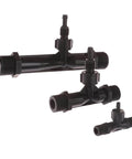 Three sizes of Pro Grade Venturi Ejector For Ozone And Water Mixing With Built In Anti Backflow Valve 2 Inch 4 Inch 6 Inch Plastic Assembly