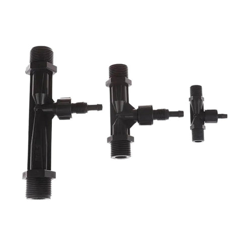 Pro Grade Venturi Ejector For Ozone And Water Mixing With Built In Anti Backflow Valve 2 Inch 4 Inch 6 Inch Plastic Assembly