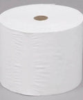 Coreless 2-ply toilet tissue roll, white, 1000 sheets, front view