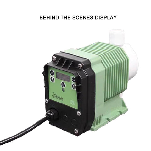 Acid Dosing Pump 5.04L Electromagnetic Diaphragm Metering Pump with digital frequency display and PTFE diaphragm