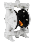 Air Operated Double Diaphragm Pump With Half Inch Inlet And Outlet, QBK-15, 12 GPM And Up To 120 PSI, PTFE Diaphragm Pneumatic Transfer Pump