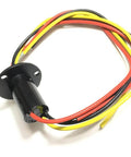 Multiple Wire Electrical Slip Ring Collector Rotary Connector 3 Wire 4 Wire 5A 10A 15A 30A 22mm Diameter With Gold Contact