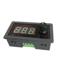 Wide Voltage PWM Motor Speed Controller 9-60V 12A Beefed Up 500W Mini Speed Regulator with knob and display panel