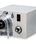 Peristaltic Chemical Metering Pump For Dialed-In Dosing, 60 GPD At 25 PSI, Made In USA, front view with control knob