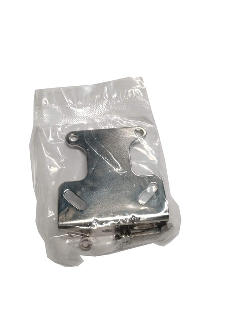 Metal mounting bracket in clear packaging for Photoelectric Beam Sensor IP54 Waterproof 12-24V DC Relay Output for Gates and Garage Doors