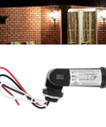 Photoelectric Dusk To Dawn Sensor Switch For Outdoor Lighting 120V Black With Watertight Cover