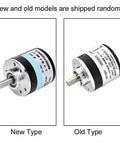 New and old models of Photoelectric Incremental Rotary Encoder 600 P R, 6mm Shaft, 5-24 VDC, AB Phase Output for precise measurement