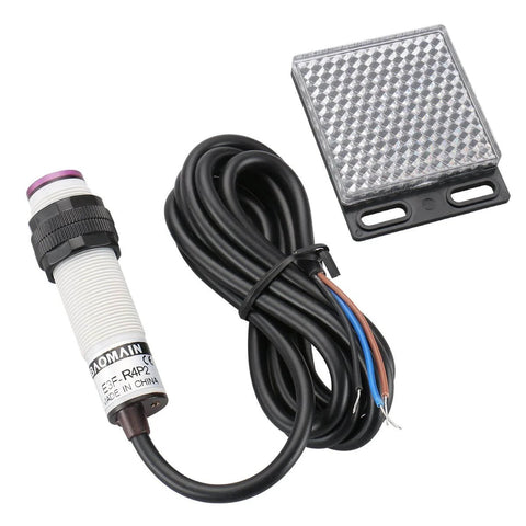 Optical Thread Sensor Photoelectric Sensor E3F-R4P2 Retroreflective Optical Switch Pro Grade ...