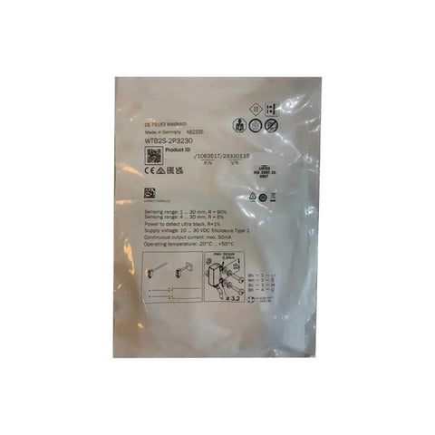 Package of Photoelectric Switch Sensor With Auto Calibration And Self Diagnostic Alerts For Industrial Automation.