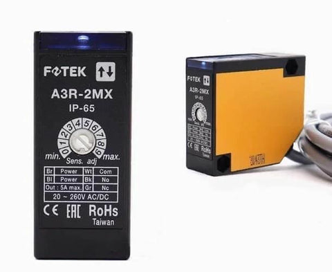 Photoelectric Switch A3R Series Sensor A3R-2MX Pro-Grade High Precision Optical Interrupter for Automation and Robotics
