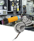 Photoelectric Switch Sensor DC6-36V E3F-DS30C4 NPN NO Proximity Sensor in industrial setting with machine tools
