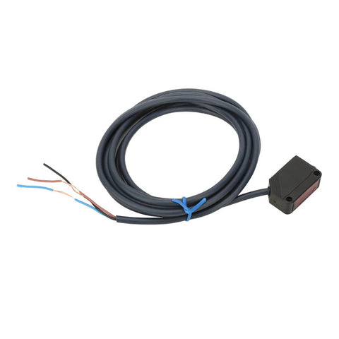 Photoelectric Switch Sensor E3Z D61 12 24V DC Diffuse Reflection Infrared Sensor NPN Output Black with cable for automation