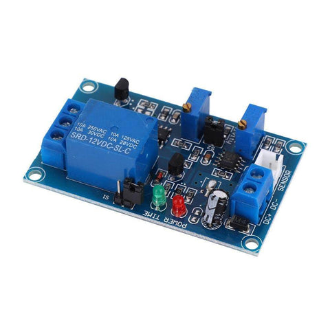 Photoresistor Relay Module With Photocell Sensor And Auto Light Switch, Easy On Off Photoelectric Relay, 12V DC sensor board