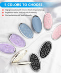 Car Key Fob Cover With Soft TPU 360 Degree Protection Leather Keychain Fits 5 Button Smart Keys Pink Color Signal Friendly Case