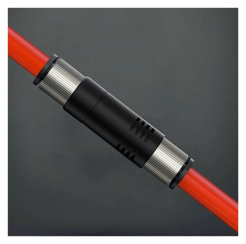 Pipe Type Vacuum Generator Kit 2 Pieces VML1006 VML1008 With Air Ejector Valve, industrial pneumatic component close-up view.