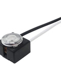 Plug And Play No Fuss Easy Install Dusk Till Dawn Photocell Switch for 120V Lighting, two-wire design, auto on at dusk, off at dawn sensor.