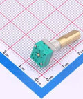 One Piece Plug-In Rotary Encoder ED08C030-FE18C9.0-A16-1002X on measurement grid for precise control