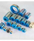 Assorted 2 To 4 Way Slip Ring Assembly With Current Collector, Carbon Brush Holder, for 20mm To 25mm Shaft, ideal for Motors Robotics CNC