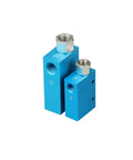 Pneumatic Vacuum Generator CVEV Series Boss Level Flow And Strong Suction Tool For Industrial Automation, blue rectangular units