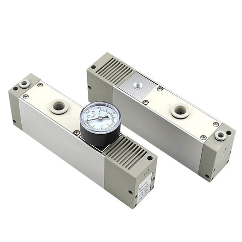 Pneumatic Heavy Duty Large Flow Vacuum Generator ZL112 ZL212 With High Suction Capacity Large Vacuum Pump Negative Pressure Generator For Industrial Use Size ZL212 D