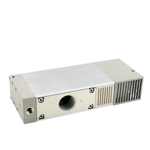 Pneumatic Heavy Duty Large Flow Vacuum Generator ZL112 ZL212 With High Suction Capacity Large Vacuum Pump, side view, model ZL212 D