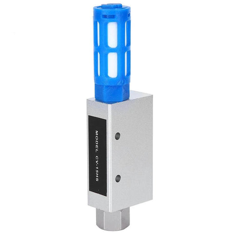 Pro Grade Pneumatic Vacuum Generator Pump With Muffler, Aluminum Alloy Ejector, RP Quarter Inch Thread, 1.5mm Nozzle, 63 L/min Suction