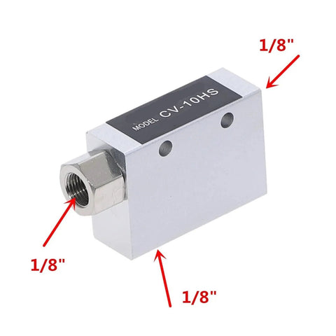 Kickin Powerful Pneumatic Vacuum Generator For Industrial Automation, Air Exhaust Vacuum Ejector Valve CV10 15 20 25, metal block view
