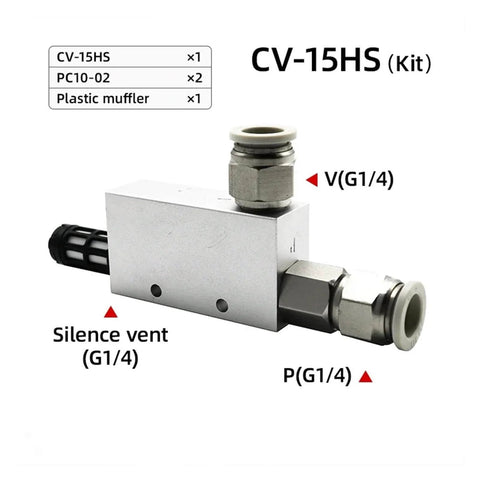 High Efficiency Pneumatic Vacuum Generator With Air Exhaust Ejector And Negative Pressure Control Valve For Industrial Automation close-up