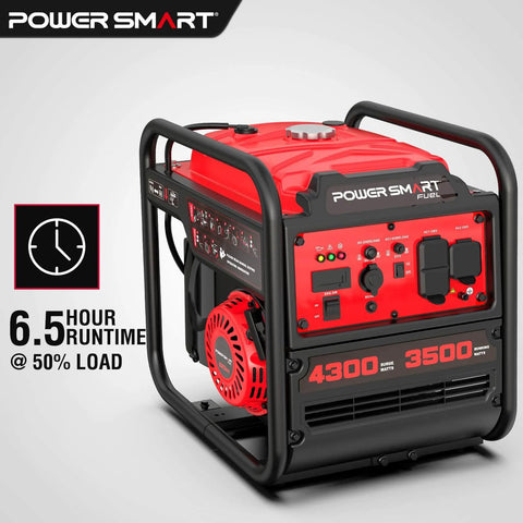 Beefy Heavy Duty Portable Inverter Generator With 4300W Peak And 3500W Rated Power 223cc 4 Stroke Gas Engine Pure Sine Wave