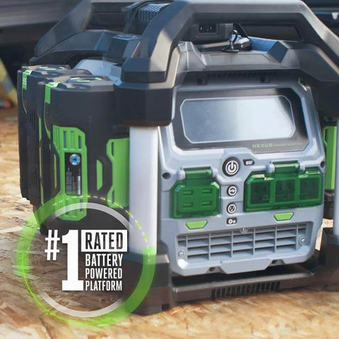 Portable Power Station With 3000W Peak And 2000W Continuous, Battery Powered Inverter Generator for Home And Outdoor Use