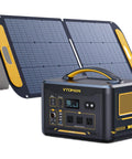 Jump 1500X Portable Power Station With 110W Solar Panel Kit 828Wh LiFePO4 Battery and 1500W AC Output for camping and backup use
