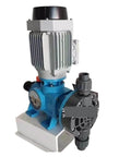 Front view of Metering Diaphragm Pump KD20 1.0 for precise fluid dosing with pro-grade durable compact design.