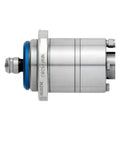 Side view of High Speed Air Bearing Spindle NRAF5080 For Precision Machining, with ultra smooth low vibration, designed for CNC use.