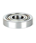 Ball Bearing Rub Collar 2.031 In O D By 7/16 In Height For 3/4 In Spindle, precision machined metal accessory for routers.