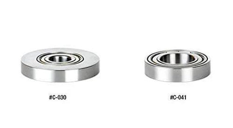 Ball Bearing Rub Collar 2.031 In O D By 7/16 In Height For 3/4 In Spindle, Pro Grade Compatibility With 1/2, 3/4 And 1-1/4 Inch Router Spindles pair