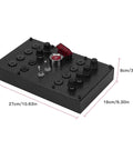 Programmable Sim Racing Button Box With Rotary Encoders And Momentary Push Buttons Carbon Fiber Panel Full Metal Housing