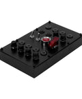 Programmable Sim Racing Button Box With Rotary Encoders And Momentary Push Buttons Carbon Fiber Panel Full Metal Housing
