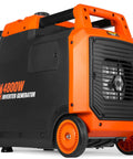 Quiet Dual Fuel Inverter Generator With Electric Start 4800 Surge Watts 4000 Rated RV Ready Gas Or Propane