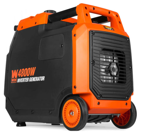 Quiet Dual Fuel Inverter Generator With Electric Start 4800 Surge Watts 4000 Rated RV Ready Gas Or Propane