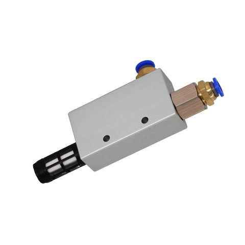 Pneumatic Vacuum Generator With Silencer For Industrial Automation And Robotics, High Speed Aluminum Ejector, Durable Aluminum Alloy Build