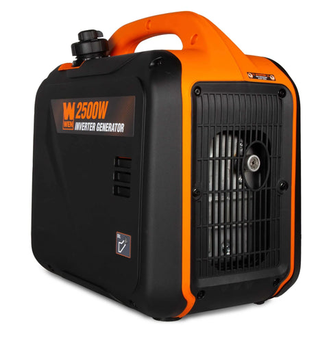 Quiet 2500-Watt Inverter Generator With Clean Power For Sensitive Electronics, no-nonsense portable and lightweight design
