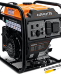 4400-Watt Inverter Generator With 3400 Running Watts For Beefy Home Backup Power And RV Ready, open frame gas powered