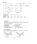 Technical diagram of the Two Pack AEDR-8300 Reflective Optical Encoder Modules with two channels and TTL level output.