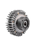 External Rotary Magnetic Particle Brake For Industrial Machinery, FLS-1 Series 10 Kg Capacity Magnetic Particle Controller ZA-10A1