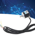 High Tech Optical And Rotary Photoelectric Encoder With 3-Phase DC 5-24V, Solid Shaft, Pro Grade Sensor, Aluminum Housing, Model 360Z