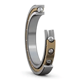 SKF 61936 MA Deep Groove Ball Bearing showing precision alignment with metal finish for industrial and automotive machinery.