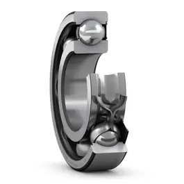 SKF 6213 RS1 Deep Groove Ball Bearing Industrial Grade Precision Built To Last For Machinery showing internal components