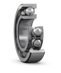 SKF 211 Deep Groove Ball Bearing Workhorse For Industrial Machinery And Precision Applications with visible cross-section showing balls inside