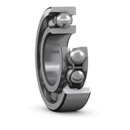 SKF 211 Deep Groove Ball Bearing Workhorse For Industrial Machinery And Precision Applications with visible cross-section showing balls inside